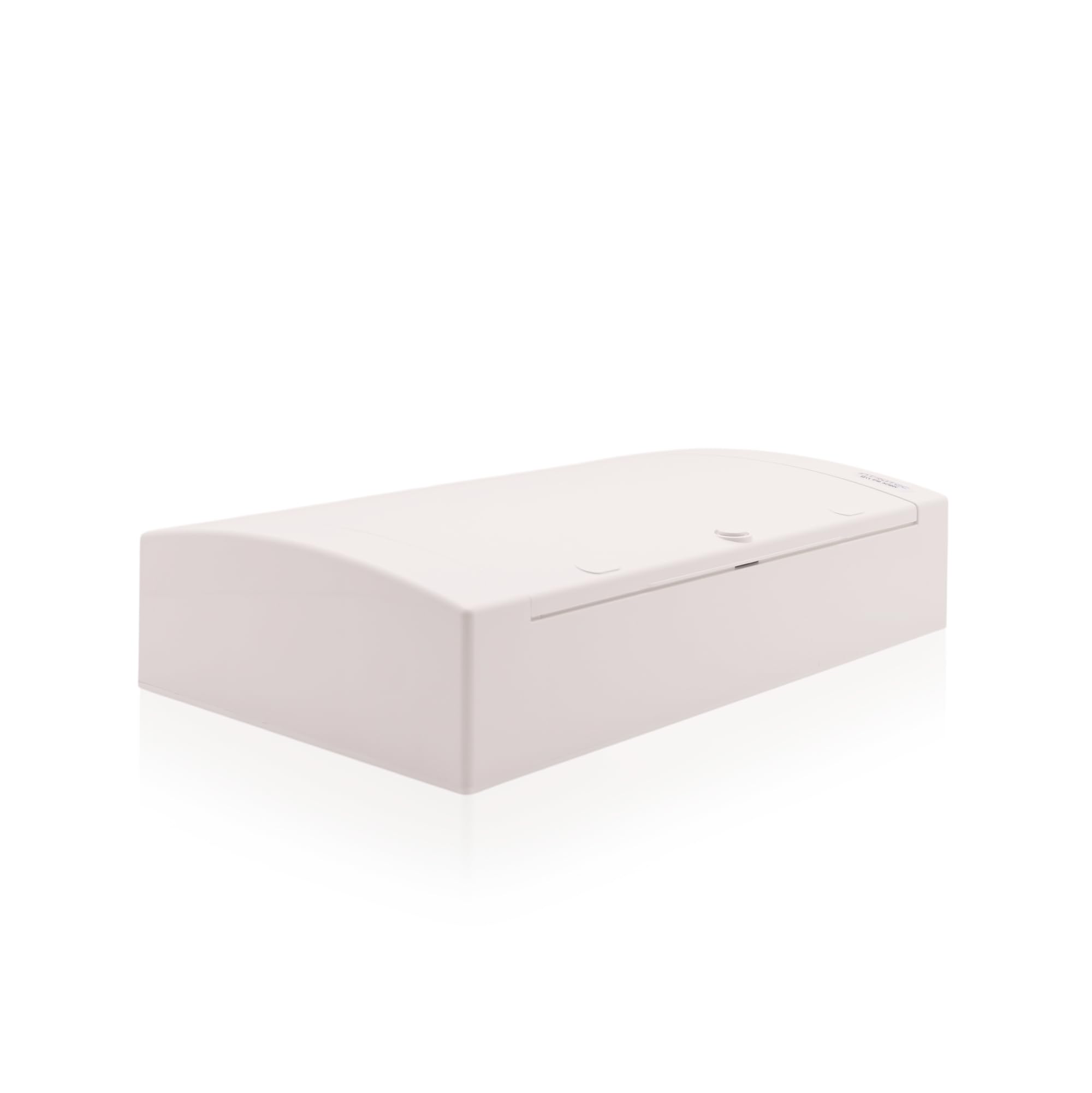 Intratec ripartitore di comunicazione a parete, IP40 – Distribuzione multimediale per casa connessa, armadio per sistemi multimediali, 287 x 485 x 112 mm, bianco