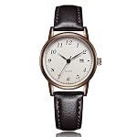 CIVO Frauen Uhren Lederarmband Analog Minimalistische Wasserdicht Armbanduhr