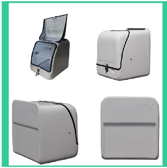 Amazon | デリバリーボックス 113L バイク 大容量 FRP製 ジャイロ