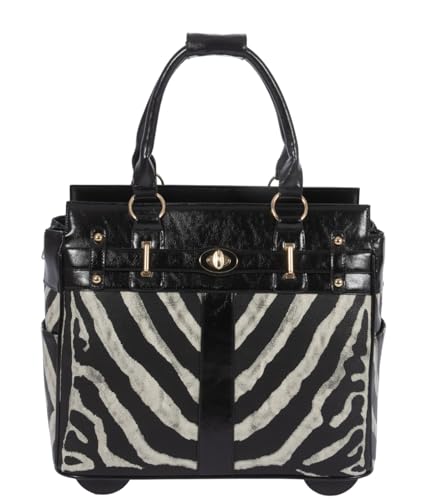 JKM & Company Rolling Laptop Bag for Women