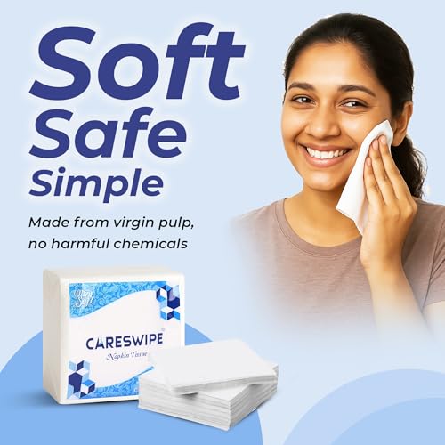 Image of Tissue Paper Napkins 100 pcs. Each- Set of 4 (Pack of 3)