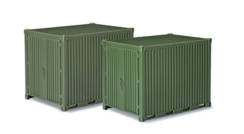 Preisvergleich Produktbild herpa 744713 - Gerätecontainer, Zubehör, 10 Fuß, Fahrzeuge, grün