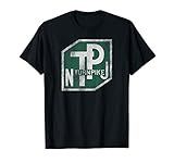 Distressed New Jersey Turnpike State Road Sign T-Shirt
