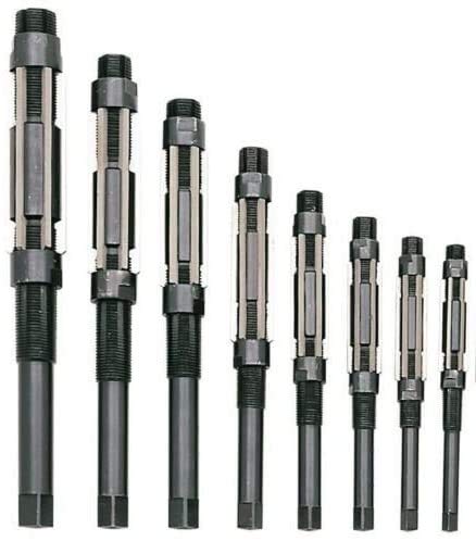 New Expanding Adjustable Hand Reamer 8 Pcs Set 15/32"- 1.1/16" - Boxed Packed