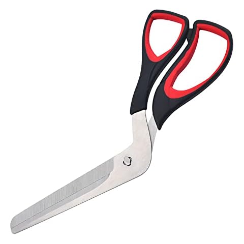Pizza Scissors Food Grade Stainless Steel Pizza Cutter Stainless Steel Pizza Spatula Slicer Multi Function Kitchen Gadget for Kitchen Pizza Steak Barbecue Muffins Cover