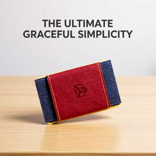 Image of Minimalist Slim Wallet Credit Card Holders - Elastic Small Front Pocket Wallet For Men Women