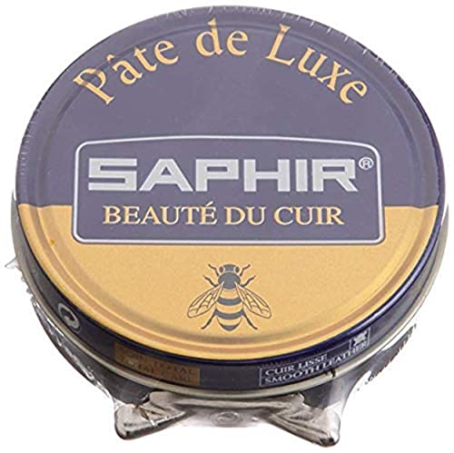 Saphir Cera para zapatos Pate de Luxe azul marino - 1 lata. 50 ml.