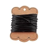 cordon 1mm Este cordón de cuero es ideal para la fabricación de joyas profesionales, adecuado para una serie de proyectos de abalorios, una necesidad para todos los fabricantes de joyas.