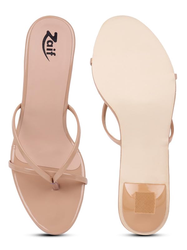 Image of ZAIF women fancy Pencil heel footwear sandal (HS93)