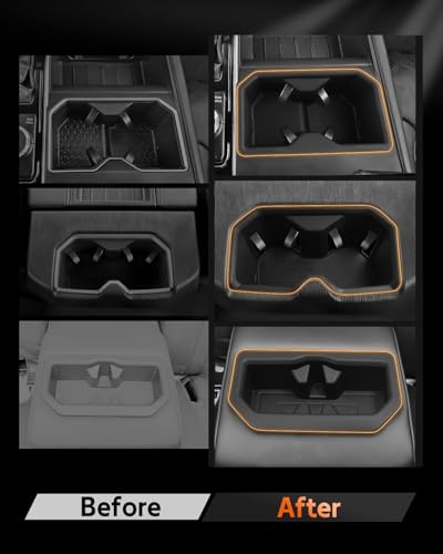 Portavasos para Toyota Tundra 2022-2026 3 piezas miniatura 4