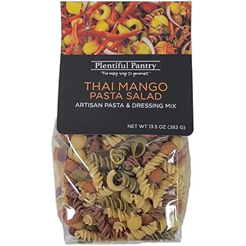 Plentiful Pantry Thai Mango Pasta Salad Kit, 13.5 Ounce, 1-Pack Cover