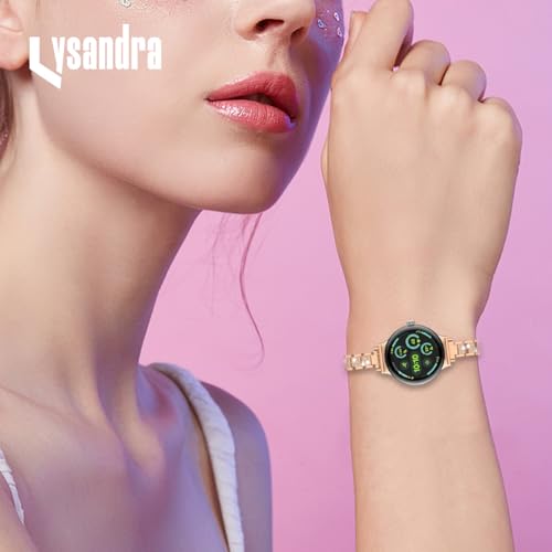 Correa fina con diamantes para Google Pixel Watch 41mm miniatura 6