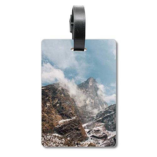 Étiquette d'identification Fog Forestry pour valise en voyage nature