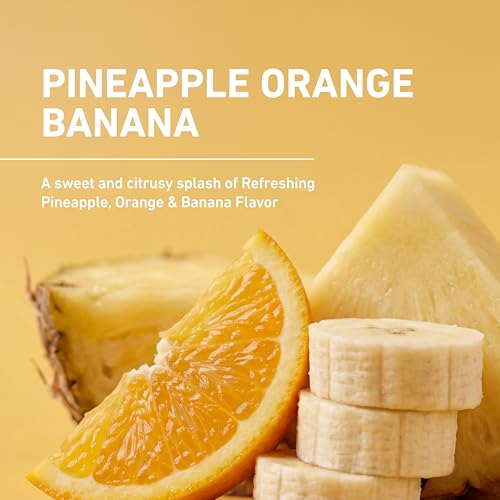 Image of Isopure Clear Whey Isolate Protein Powder, Lactose Free, Gluten Free, Naturally Flavored, Pineapple Orange Banana, 20g Protein Per Serving, 1.9 Lb, 36 Servings (Packaging May Vary)