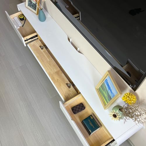 Console multimédia suspendue pour optimiser l'espace du salon familial - 2