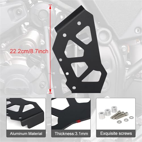 Protector de piñón y cadena mecanizado para Yamaha Tenere 700 XTZ690 3