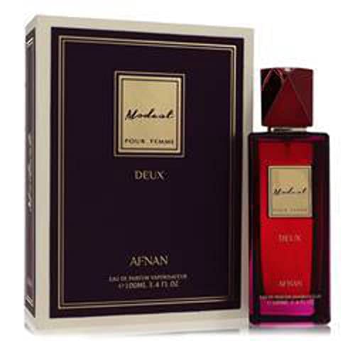 Modest Pour Femme Deux by Afnan Eau De Parfum Spray 3.4 oz Women