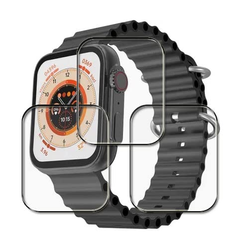 DOMCHI (Pack3) Compatible for Zebronics Iconic Ultra Smartwatch