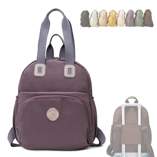 Heaneutrorty Backpack,2025 New Waterproof Versatile & Stylish Backpack for Women, Large Capacity for Daily Use(Purple)