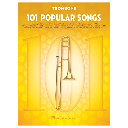 101 Popular Songs for Trombone