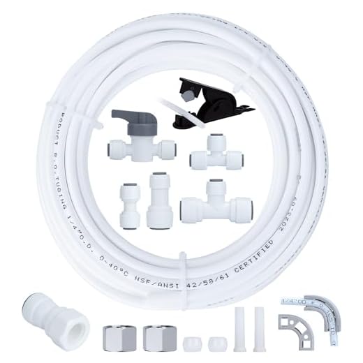 Refrigerator Water Line Installation Kit