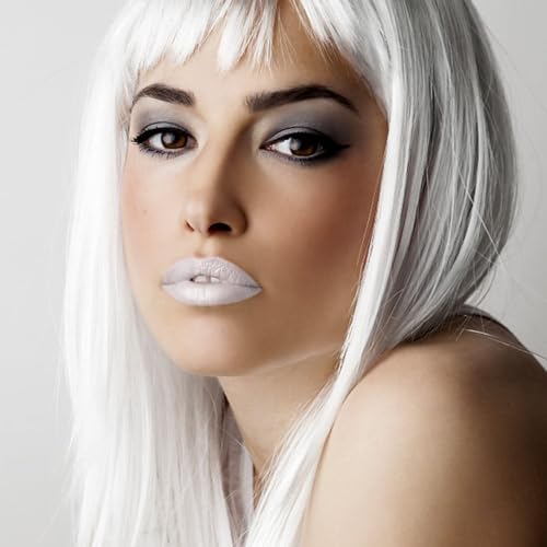 Image of MAKI YIKA White Lipstick Liquid for Women Color Stay Long Lasting Lipsticks