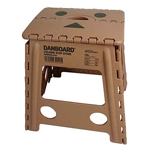 Whatnot FSS-M-DB Folding Chair, Step Stool, Dumbboard, Width 15.4 x Depth 13.0 x Height 15.7 inches (39 x 33 x 40 cm)