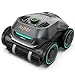 AIPER Seagull Pro Poolroboter, Quad-Motorensystem, WavePath Navigationstechnologie, 3 Reinigungsmodi, Wandklettern, Poolsauger Akku Kabellos, Poolroboter Boden und Wand Ideal für Pool bis zu 150㎡