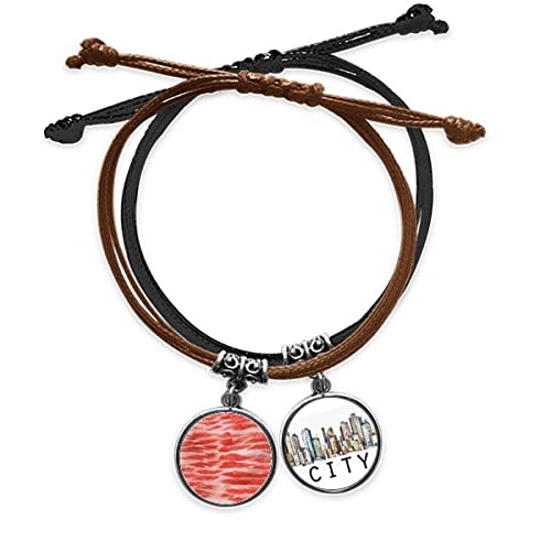 Chaîne de main bracelet cuir Sidi : l'accessoire de caractère pour vos sorties urbaines