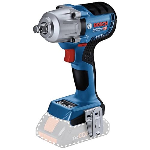 Bosch Professional 18V System boulonneuse sans-fil GDS 18V-450 HC (couple de serrage 450 Nm, couple...