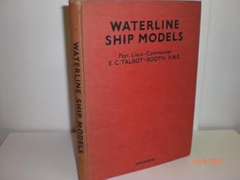Hardcover Waterline Ship Models Book