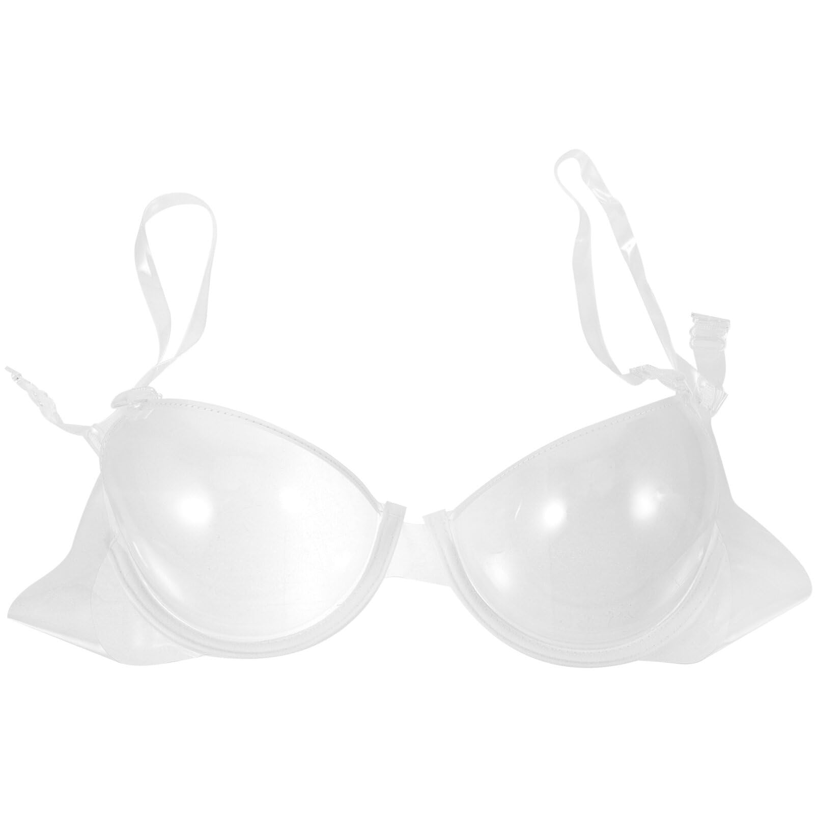 Bretelles Réglables Soutien-Gorge Transparent Anti-Glisse Invisible Ultra-Fin Femme