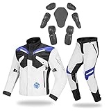 🏍️【UTILISATIONS MULTIPLES】Beaucoup d'éléments réfléchissants pour une visibilité et une sécurité accrues par faible luminosité. La combinaison de vélo de montagne coupe-vent et chaude est parfaite pour le cyclisme, la moto, la randonnée, l'escalade, la course, le ski et d'autres activités de plein air. Peut être porté avec d'autres sous-vêtements thermiques.