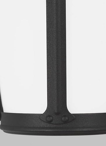 Miniatura 4 de Generation Lighting 88240EN3-780 Cape May One Light - Farol de pared para exteriores, acabado de hierro fundido