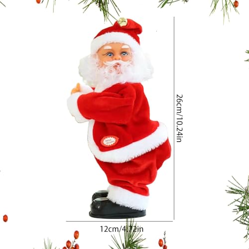 Père Noël musical secouant et automate animé pour décoration de Noël