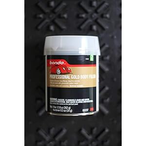 Bondo Professional Gold Filler, Stage 2, Superior Adhesion Ideal for Vehicles 1998 and Newer with Galvanized Coated…