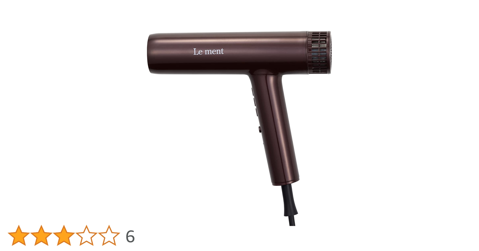 Amazon | Le ment (ルメント) イオンケアドライヤー マイナスイオン 大