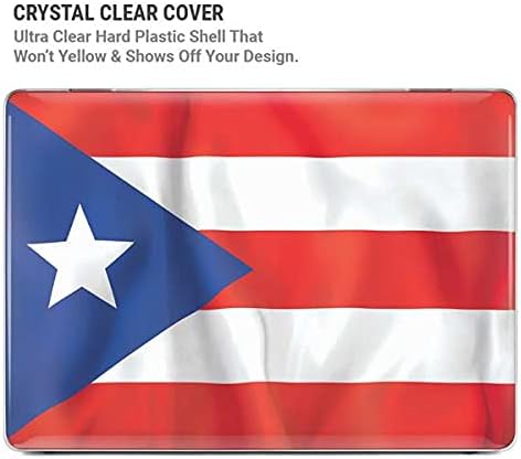 Skinit Case + Skin Compatible with MacBook Pro 15in (2016-19) Originally Designed Puerto Rico Flag Design