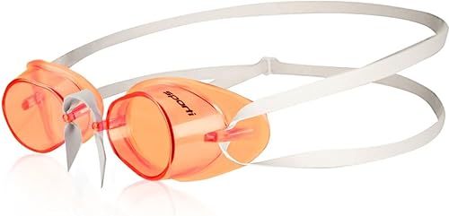 Miniatura 28 de Sporti Gafas de natación unisex para adultos, antiempañamiento sueco/sueco premium/sueco espejo + correa elástica Espejo sueco - Espejo dorado/lente