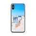 Produktbild blitzversand Handyhülle NORDSEE WATT kompatibel für iPhone XR Sylt Strandkorb Schutz Hülle Case Bumper transparent rund um Schutz M10
