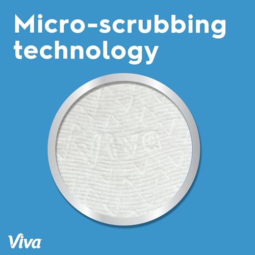 Image of Viva Multi-Surface Cloth Paper Towels, 3 Double Rolls, 110 Sheets Per Roll