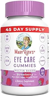 Eye Vitamins | 45 Day Supply | Eye Care | Eye Care Vitamins for Adults and Kids | Gummy Vitamin for Eye Health | Supplements for Eyes | Vegan | Non-GMO | Gluten Free | 90 Count
