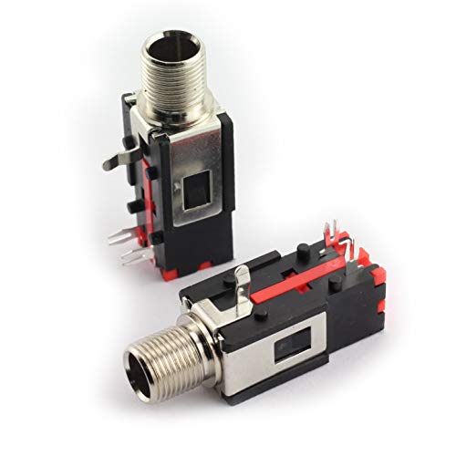 Conector jack estéreo hembra 6.35mm Tegg pack 2 miniatura 3