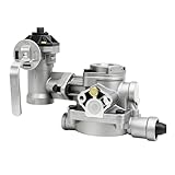 Bremsventil, Anhängerbremsventil 9710025700 4-stufiger Zweikreis Bremsregler Kompatibel mit verschiedenen Aufliegern