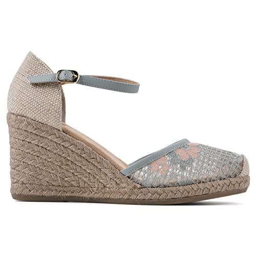 Image of WHITE MOUNTAIN Women's Mamba Espadrille Wedge Sandal