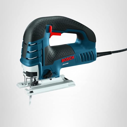 BOSCH Top-Handle Jig Saw 7.0 Amp, 3,100 SPM, 45 Degree Beveled Cuts, Variable-Speed Control, Ergonomic Design, Corded (JS470E) thumbnail 11