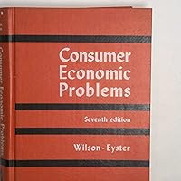Consumer Economic Problems, Seventh Edition B09DR9VCMV Book Cover