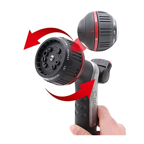 Pistola ad acqua a pressione può regolare dieci tipi di pulizia a spruzzo d'acqua e lavaggio auto Forniture per irrigazione multifunzionale da giardino Pistola ad acqua ad alta pressione (Color : A1)