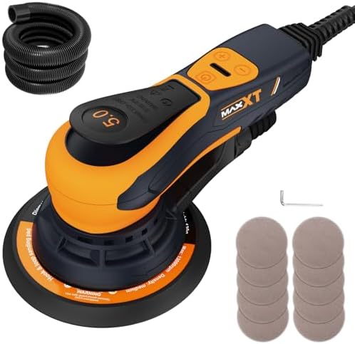 MAXXT Ponceuse electrique sans balais de 150 mm, Ponceuse orbital...