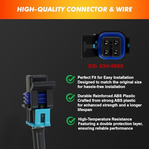 Sensor de oxígeno O2 compatible para Chevy y Cadillac miniatura 5